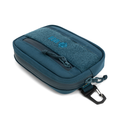 Grayl® G-Mod Flat Molle Pouch - L / Standard View / Wander Blue