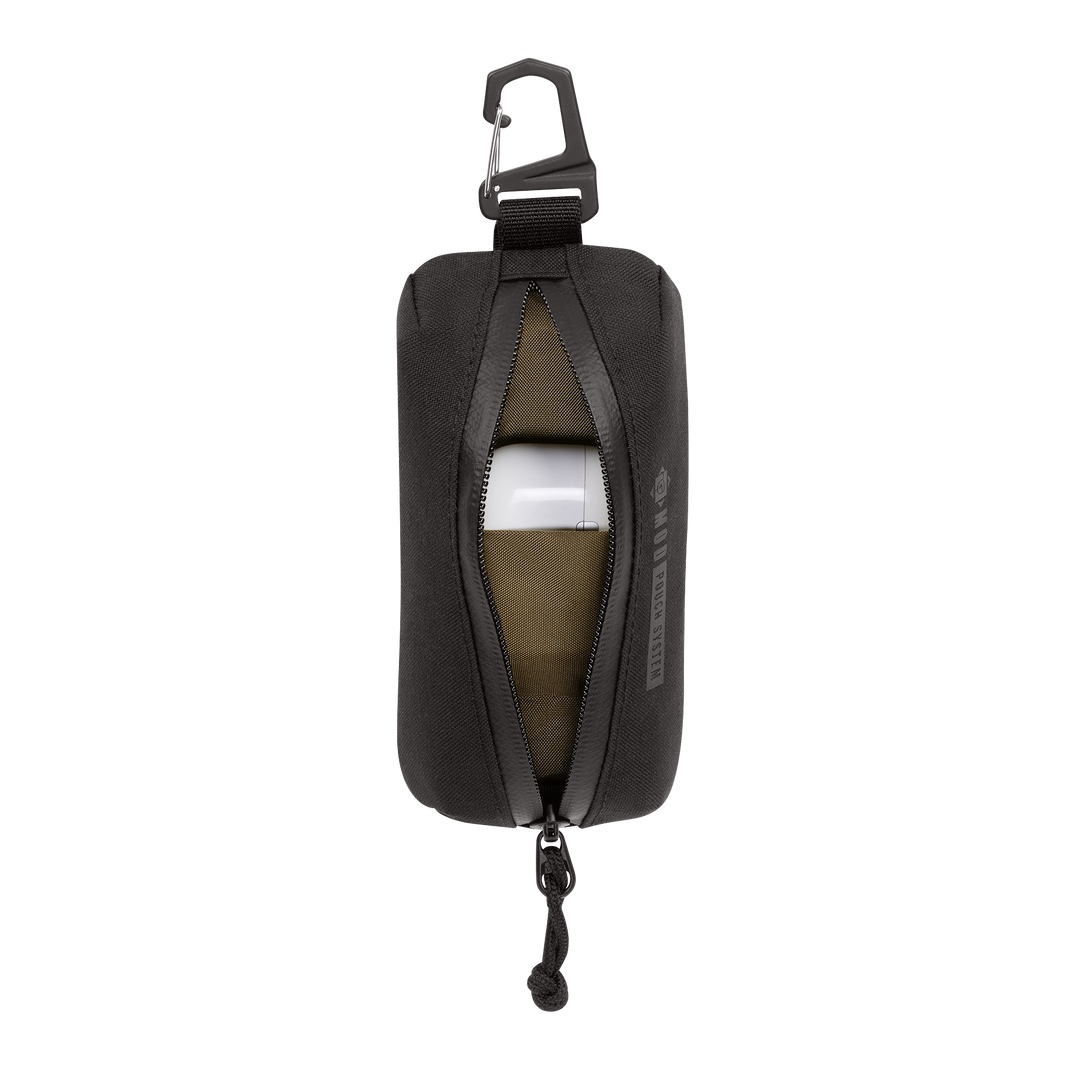 Grayl® G-MOD Pod Pouch System / Front View Open / L / Covert Black