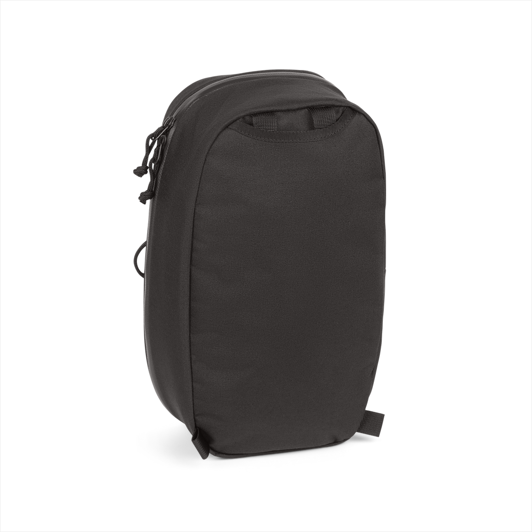 Grayl® Mission Packing Carry Pouch - Medium / Stowed Strap View / 5L / Covert Black