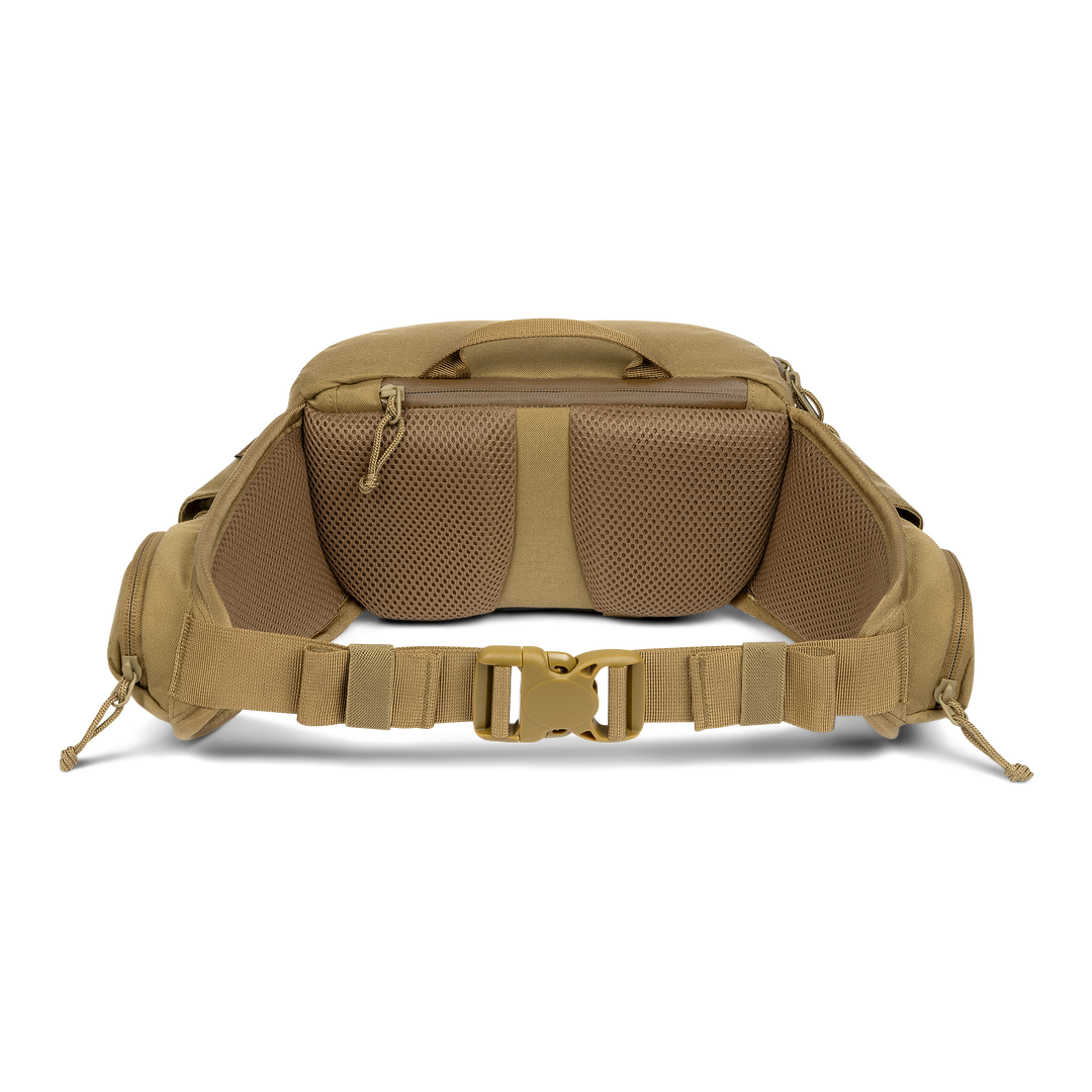 Grayl® Mission Hip Pack - 2L / Back View / Coyote Brown