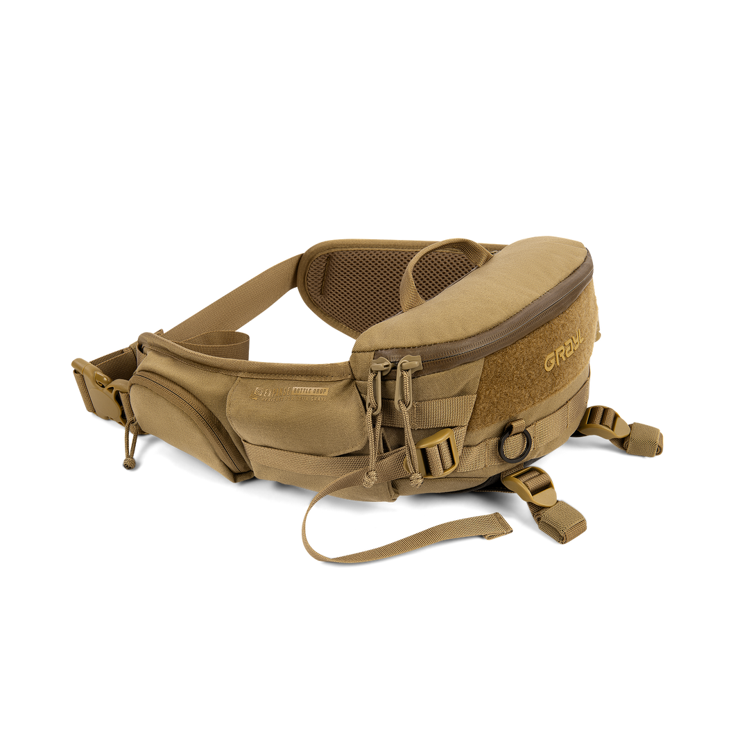 Grayl® Mission Hip Pack - 2L / Standard View / Coyote Brown