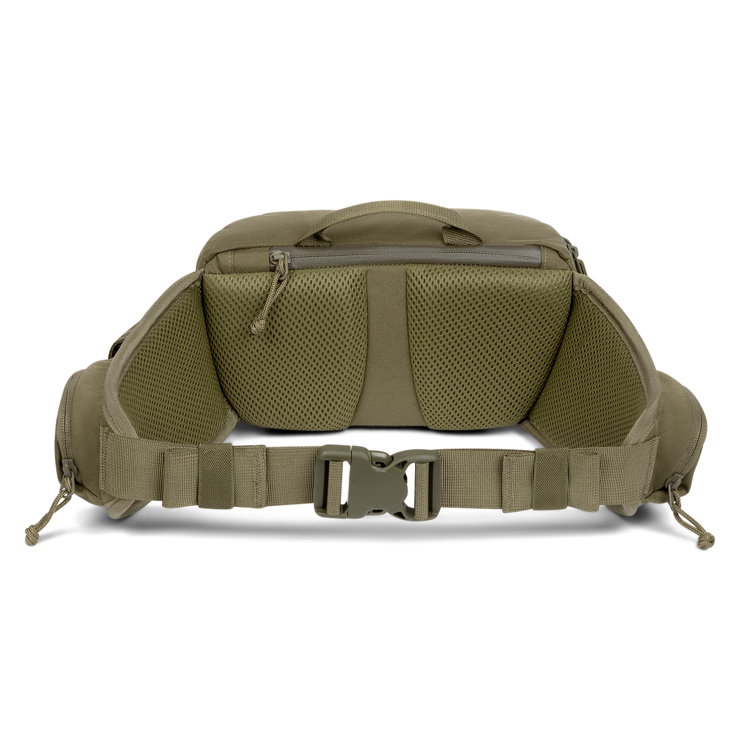 Grayl® Mission Hip Pack - 2L / Back View / Olive Drab