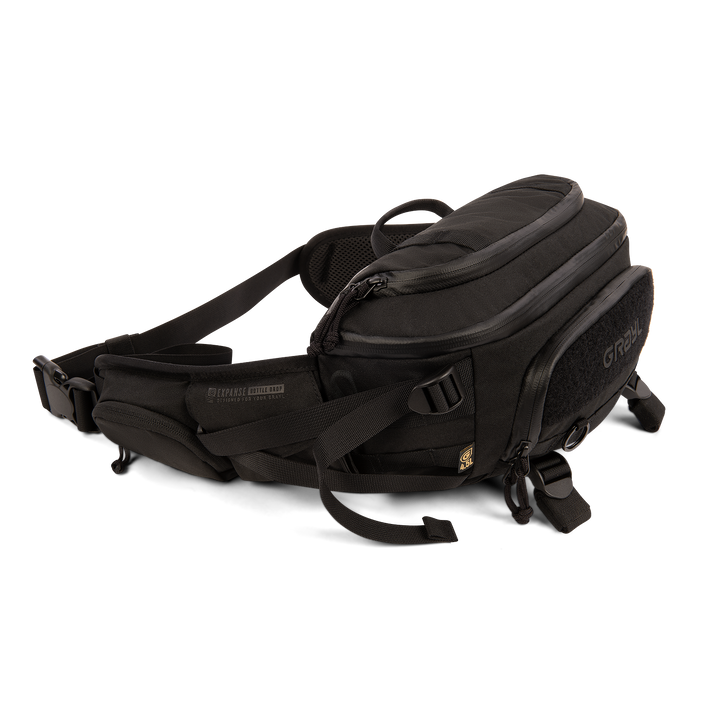 Grayl® Mission EXP Hip Pack - 4.5L / Standard View / Covert Black