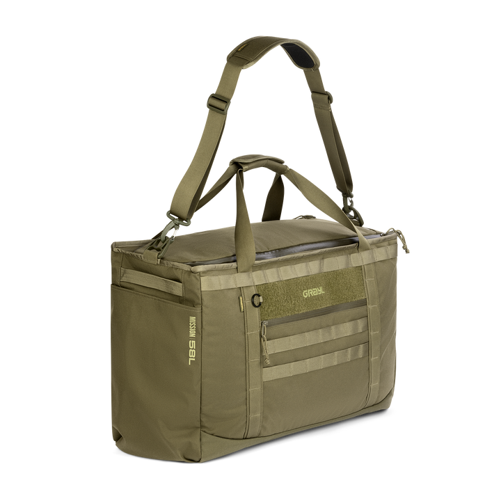 Grayl® Mission Tote - 58L / Standard View / Olive Drab