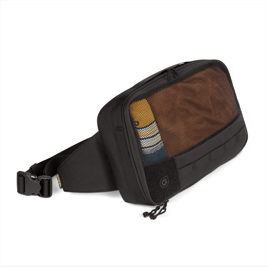 Grayl® Transport Packing Sling Pouch - Medium / Standard View / 6L / Covert Black
