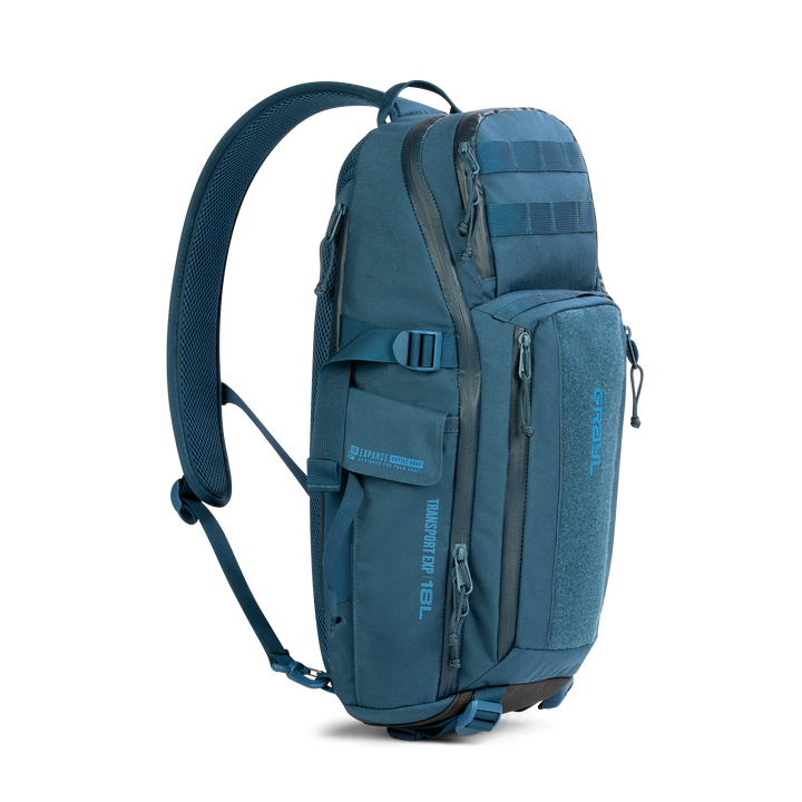 Grayl® Transport Expanse Sling Daypack - 18L / Standard View / Wander Blue