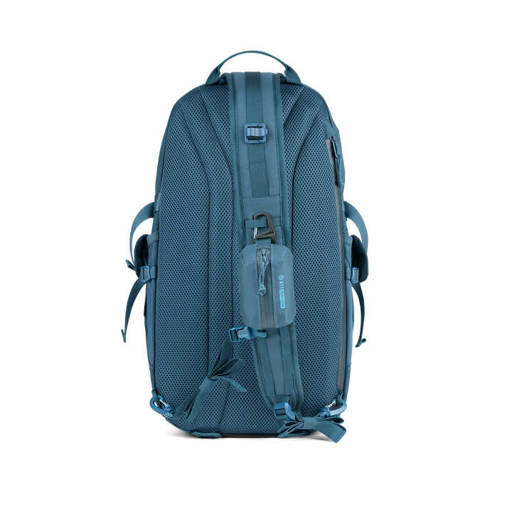 Grayl® Transport Expanse Sling Daypack - 18L / Back View / Wander Blue