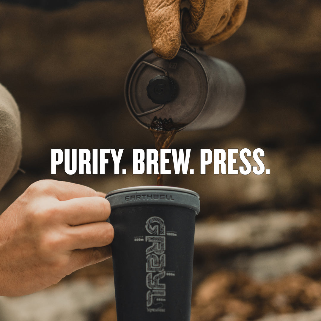 Purify. Brew. Press. / PLUS COOK LID (V2) / Natural