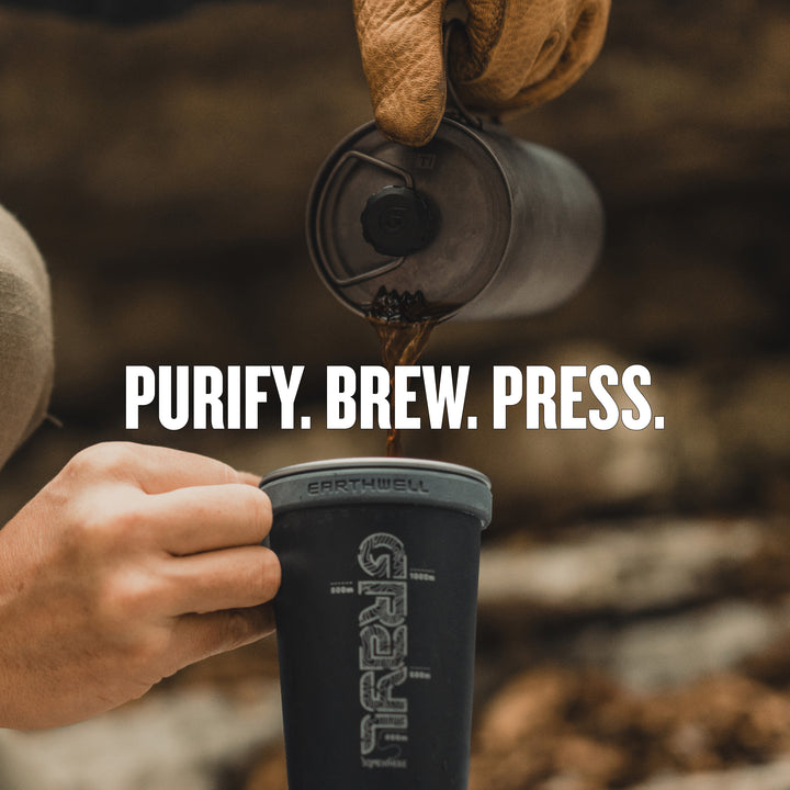Purify. Brew. Press. / PLUS COOK LID (V2) / Natural