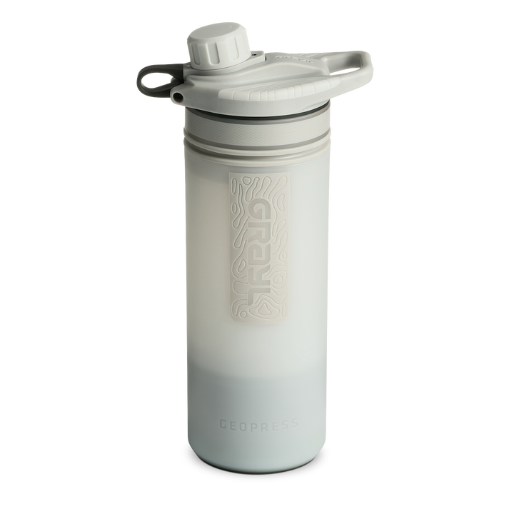 Best top rated Grayl GeoPress Filter and Purifier Water Bottle - 24 Fluid Ounces / Covert Edition / Standard View / Peak White