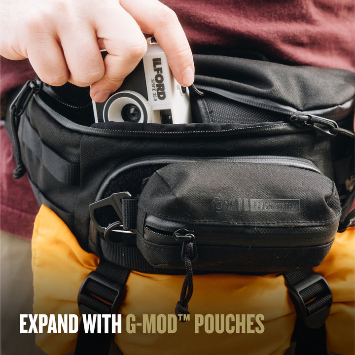 Grayl® Transport Hip Pack &amp; Crossbody Sling / Expand With G-MOD Pouches / Wander Blue / Covert Black / Coyote Brown / Olive Drab